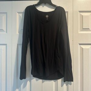 SO Black Long-sleeved Shirt